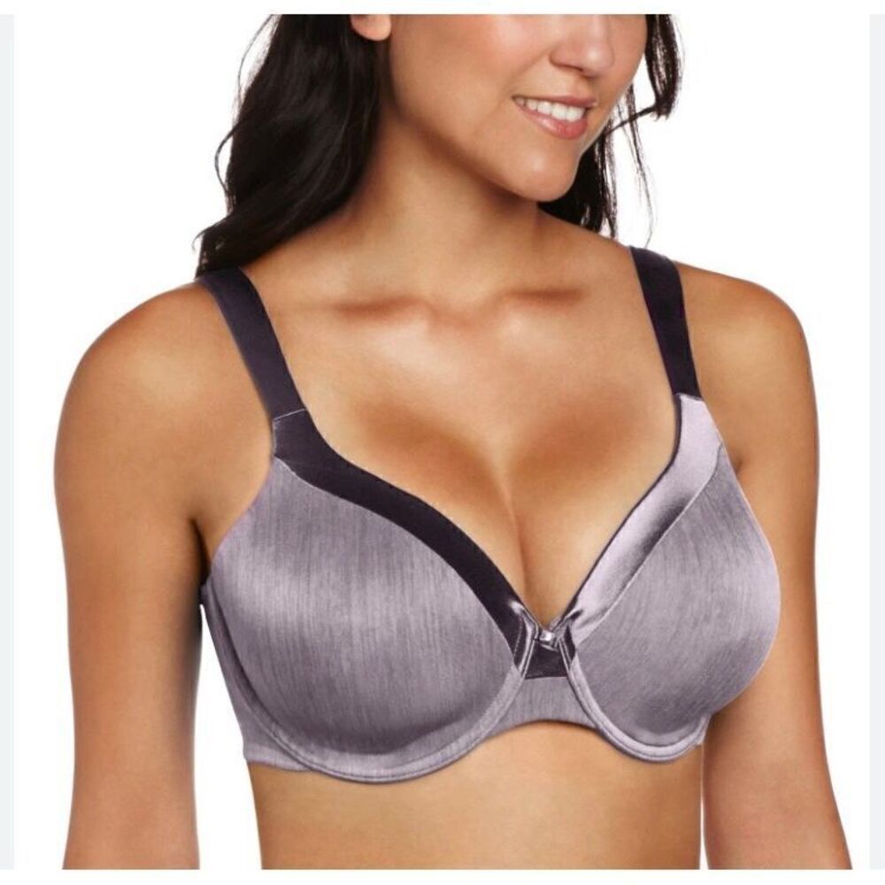 Vanity Fair Illuminations Gray Underwire Full Coverage Bra